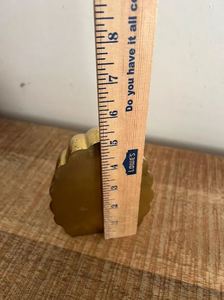 Juego de sujetalibros de latón pulido AK de 2 piezas de alta calidad para decoración para sala de estar/Decoración de mesa - Product Image 5