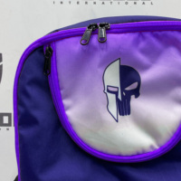Bolsa de Gimnasio Multifuncional Personalizada 2026, Unisex, Forro de Algodón Suave, Cierre de Cremallera, Mochila Deportiva para Baloncesto, Parches USB
