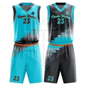 Uniforme de baloncesto Reversible de poliéster de entrenamiento profesional de alta calidad uniforme de baloncesto cómodo - Product Image 1