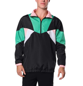 Plus Size Breathable Windbreaker <b>Jacket</b> Men Best Quality Wholesale Windbreaker <b>Jacket</b> <b>Patchwork</b> - Product Image 5