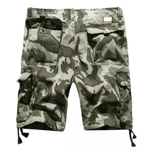 Vente chaude vêtements d'été hommes pantacourt salopette ample Cargo Shorts impression personnalisée Logo sport en plein air décontracté Cargo Shorts - Product Image 6
