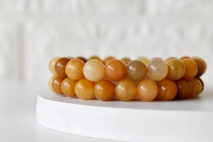Wholesale High Quality Yellow Aventurine Natural Healing Crystal 8mm <b>Beaded</b> <b>Bracelet</b> for Meditation Tibetan Buddhism Jewelry - Product Image 4