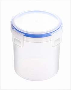 Contenedor Redondo de Plástico para Alimentos, Seguro, Reutilizable, Varios Tamaños, Transparente, Diseño Liso, Suministro al por Mayor - Product Image 2