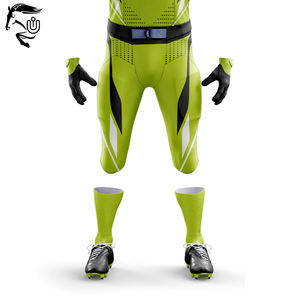 Uniformes de fútbol americano impresos personalizados de calidad superior conjuntos de equipo de manga corta con nuevo diseño de logotipo para uso deportivo - Product Image 2