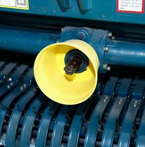 Mini-presse à balles rondes en paille de pin rouge et verte à vendre / Machine à emballer la paille de blé à prix abordable - Product Image 6