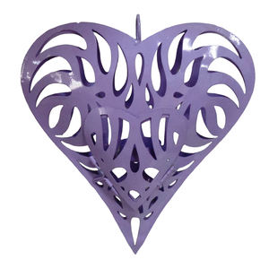Newest Design Iron Metal Hanging <b>Heart</b> Wall Decorative <b>Ornament</b> White Color for Home & Christmas Decoration Handmade Bulk - Product Image 3