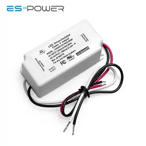 ES UL CUL 1-50watt 700mA Waterproof Suppliers Waterproof Electronic Dimmable Consant Current Led Driver Power Supply