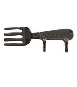 Crochets muraux de qualité supérieure en fonte d'aluminium pour fourche et rail de cuisine nouveaux crochets de style fermier avec 2 supports en vente de gros - Product Image 2