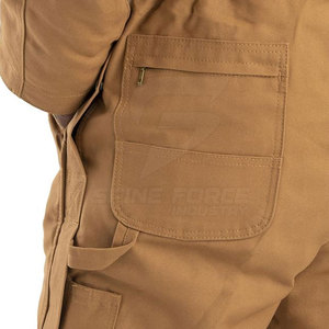 Overol de Trabajo de Poliéster Impermeable y Transpirable de Manga Larga y Diseño Moderno, Hecho en Pakistán - Venta al por Mayor - Product Image 5