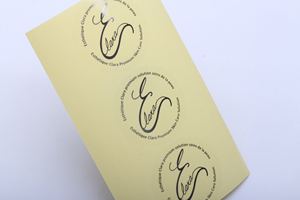 Custom Waterproof Transparent Vinyl Sticker <b>Sheets</b> for Jam Jars and White Food Packaging Labels - Product Image 2