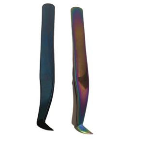 Juego de 2 Pinzas de Acero Inoxidable de Alta Calidad para Extensión de Pestañas con Punta Curva para Volumen, Herramienta Profesional para Pestañas - Product Image 1