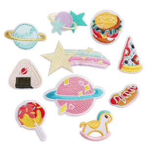 Parche bordado de hierro 3D personalizado de fábrica, diseño de moda, parches bordados grandes para ropa de alta calidad - Product Image 1