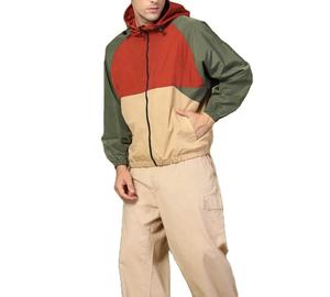 Veste de course et de randonnée imperméable légère de style coupe-vent personnalisée pour hommes, veste de jogging - Product Image 4