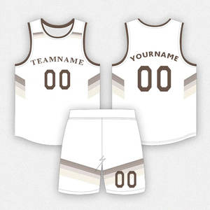 Uniformes de basket-ball à maillot personnalisé réversible pour hommes ensemble de chemise de basket-ball de sublimation en gros - Product Image 1