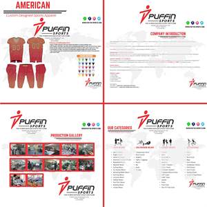 ชุดฟุตบอลอเมริกันระบายอากาศได้ดีสำหรับผู้ชายโลโก้ทีมพิมพ์ลายดิจิทัลเสื้อกีฬา - Product Image 6