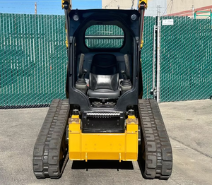 CAT 259D Skid Steer Loader with Compact Front Bucket <b>Engine</b> Motor Gearbox for Construction Tasks - Product Image 3