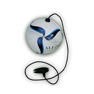 Balón de fútbol de aire alto con logotipo personalizado 2025, tamaño oficial, PVC, cosido a máquina, diseño duradero para entrenamiento de fútbol y partidos deportivos - Product Image 3