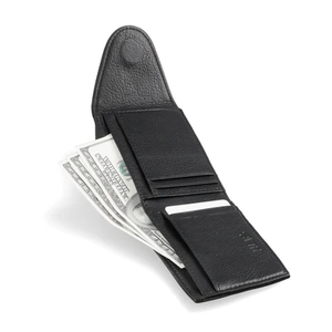 Cartera de Cuero para Hombre, Diseño Único y Lujoso, Forro de Poliéster, Cierre de Cremallera Impermeable, Larga Duración - Product Image 4