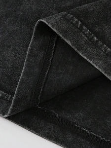 Haute qualité 100% coton vierge logo personnalisé T-shirts pour hommes T-shirt surdimensionné lourd impression T-shirt personnalisé - Product Image 5