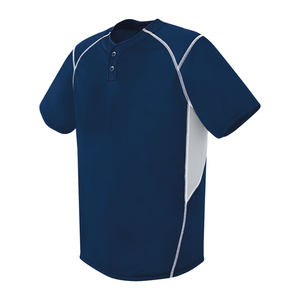 Maillot de baseball bleu ciel unisexe personnalisé OEM respirant avec impression numérique du logo de l'équipe chemise d'uniforme de softball de grande taille anti-UV à séchage rapide - Product Image 5