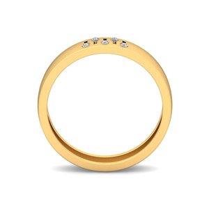 Ishi แหวนเพชร18K สำหรับผู้ชาย - Product Image 1