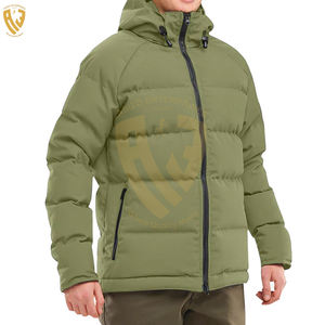 Veste d'hiver personnalisable pour hommes, brillant, coupe-vent et meilleur pas cher avec toutes les couleurs disponibles, tissu en toile - Product Image 5