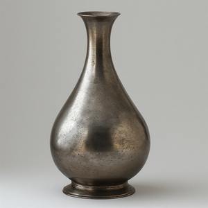 Jarrón de metal hecho a mano con acabado de pátina antigua, detalles artesanales diseñados para aportar elegancia atemporal, Interior decorativo moderno - Product Image 2