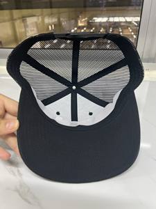 6 paneles estructurados de tela vaquera de malla en la espalda bordado en 3D logotipo personalizado hecho a mano Vietnam fabricante de alta calidad transpirable estilo callejero - Product Image 5