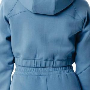 Factory Wholesale Spring Autumn Winter Warm Knitted Tops Ribbed Pullneck Pullover High Neck Turtleneck <b>Zipper</b> up Short for Women - Product Image 5