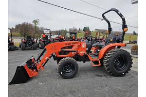 Tracteur 4WD sous-compact Bad Boy de haute qualité avec pompe de tondeuse à chargeur frontal Moteur diesel puissant pour les petites exploitations agricoles - Product Image 3