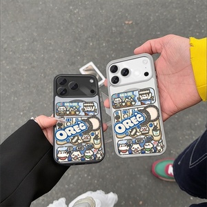 เคสโทรศัพท์เปล่าแบบแม่เหล็กสำหรับพิมพ์ลายซับลิเมชั่น สีขาว รุ่นใหม่ สำหรับ iPhone 11 ถึง 17 Pro Max วัสดุ TPU นิ่ม ลายดอกไม้และสัตว์ ดีไซน์ unisex - Product Image 2