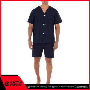 ชุดกีฬาผ้าคอตตอนสำหรับผู้ชายกางเกงขาสั้นและเสื้อพิมพ์โลโก้แบบออกแบบได้ตามต้องการสำหรับฤดูร้อน - Product Image 4