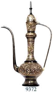 Gravure Laiton Arabe Aftaba Pour La Maison Et La Décoration D'hôtel Premium Qualité Moyen-Orient Pichet Boisson Serveur Aftaba À Vendre - Product Image 4