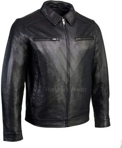 Diseña tus Propias Chaquetas de Cuero para Hombre y Chaqueta de Cuero para Hombre de Alta Calidad con el Mejor Estilo para Servicio OEM - Product Image 5