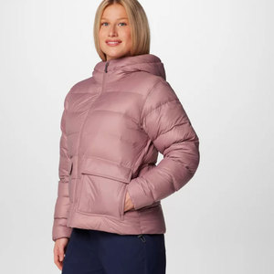 High Quality Plus Size Women Bubble <b>Jackets</b> Custom Logo Print Puffer Hoodie <b>Jackets</b> Women Bubble Winter <b>Jackets</b> - Product Image 2