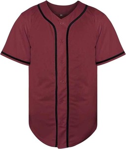 OEM Servicio Precio de fábrica Camiseta de béisbol personalizada Camiseta Transpirable 100% Poliéster Softball Jersey Nuevo diseño Precio barato - Product Image 1