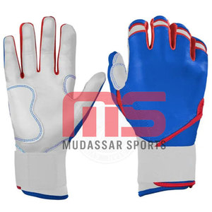 Baseball Batting Gloves Wholesale Custom Made Leather Bamboo Durable Breathable High Quality Premium Professional Use Custom - Product Image 2