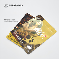 Pochette Mylar anti-odeur et résistante aux enfants avec impression en héliogravure pour l'emballage de fleurs aromatiques et de chewing-gums