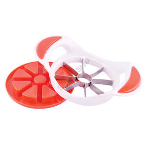 Coupe-pomme lourd de qualité supérieure en acier inoxydable avec poignée en plastique et design classique élégant au prix de gros - Product Image 1