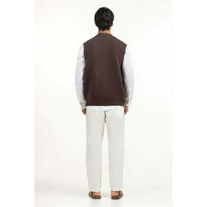 เสื้อฮู้ดผู้ชาย MN-SWT-WS25-002 ทรงปกติ แฟชั่นทันสมัย ทรงเข้ารูป ระบายอากาศได้ดี ลายพิมพ์ทอแบบเครื่องจักร สำหรับฤดูใบไม้ผลิและฤดูใบไม้ร่วง - Product Image 1