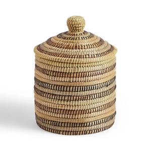 Rainbow Seagrass <b>Storage</b> <b>Box</b> with Lid Handmade <b>Storage</b> <b>Box</b> Eco-Friendly Natural Home and Home <b>Decor</b> Wholesale from Vietnam - Product Image 4