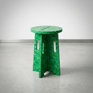 Recycled Plastic <b>Stool</b> Furniture Eco Friendly Sustainable Furniture - Product Image 1