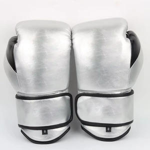 Guantes de boxeo profesionales de cuero PU de alta calidad con logotipo personalizado Fábrica al por mayor para artes marciales - Product Image 2