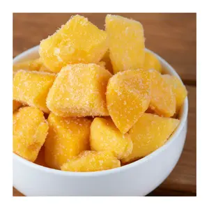 Precio barato Trozos de mango congelados Buen sabor Fruta fresca Nueva llegada IQF Fruta de mango/Cubo de dados de mango Trozos de Vietnam