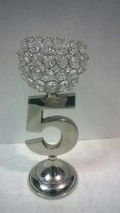 Bougeoir en cristal, décoration de la maison, autre support de bougie brillant, pour l'intérieur et l'extérieur - Product Image 4