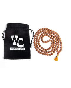 Authentique Mala, véritable ornement religieux, chapelet Mala, bracelet naturel à capuchon - Product Image 1