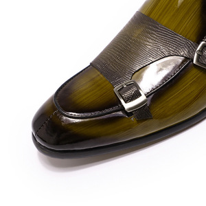 Chaussures en cuir véritable avec semelle antidérapante et doublure respirante, chaussures formelles pour hommes, chaussures de bureau - Product Image 2
