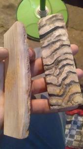 Plaques de corne de buffle faites sur mesure en tailles fabriquées à partir de corne de buffle naturelle, idéales pour la fabrication de montures de lunettes en couleur pêche - Product Image 5