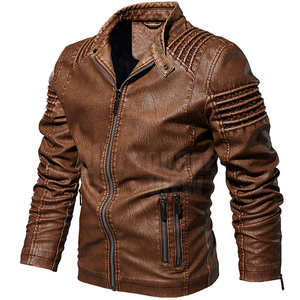 Veste en cuir véritable pour homme, confortable, prix imbattable, automne-hiver, veste en cuir pour homme de qualité supérieure - Product Image 2