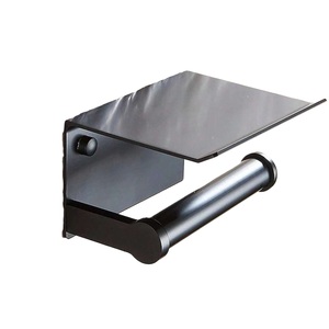 Vente fraîche Vintage Design noir couleur fer porte-papier personnalisé taille et forme Restaurant porte-papier hygiénique - Product Image 3